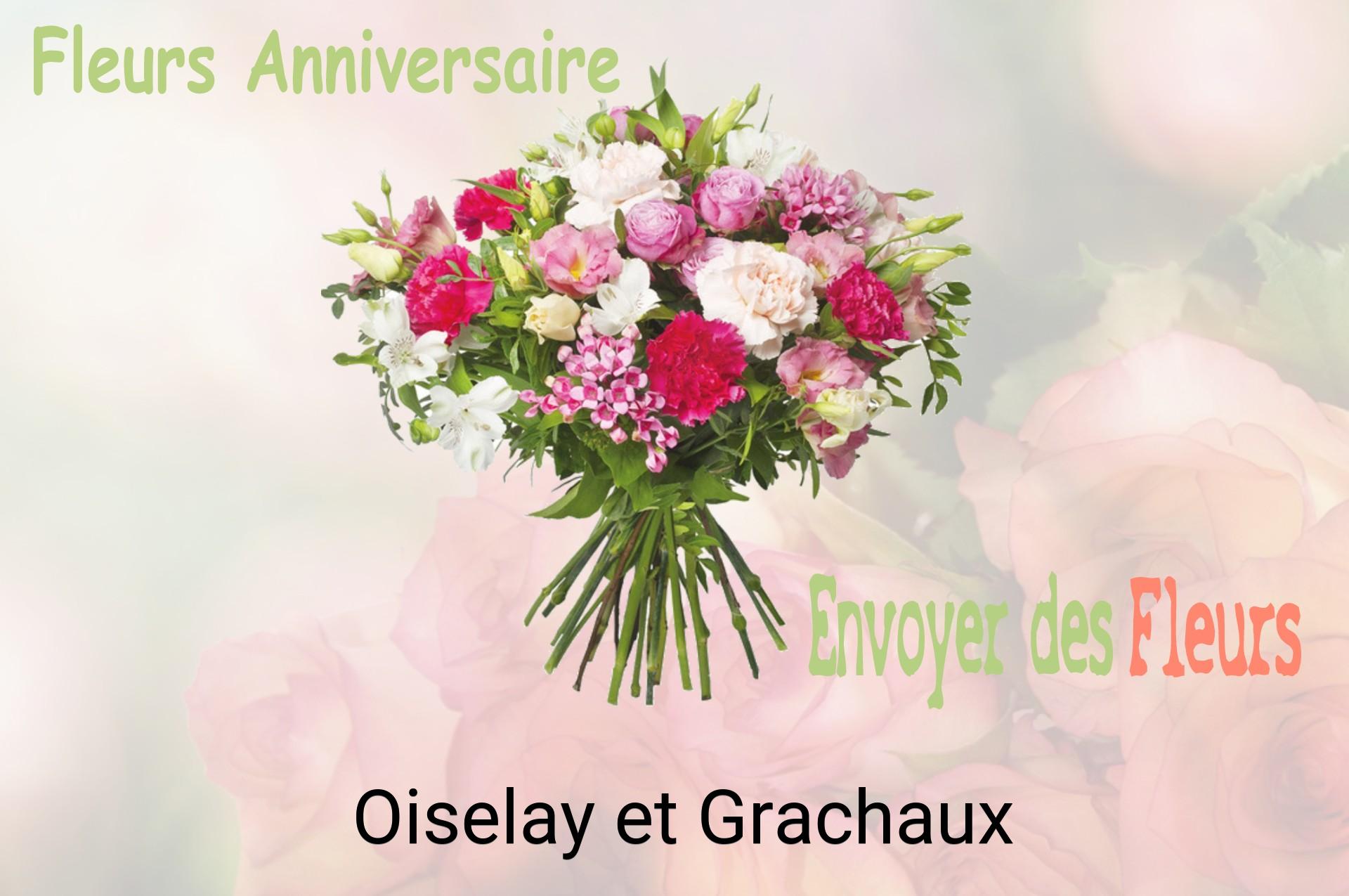 Bouquet de fleurs d’anniversaire livré à Oiselay-et-Grachaux