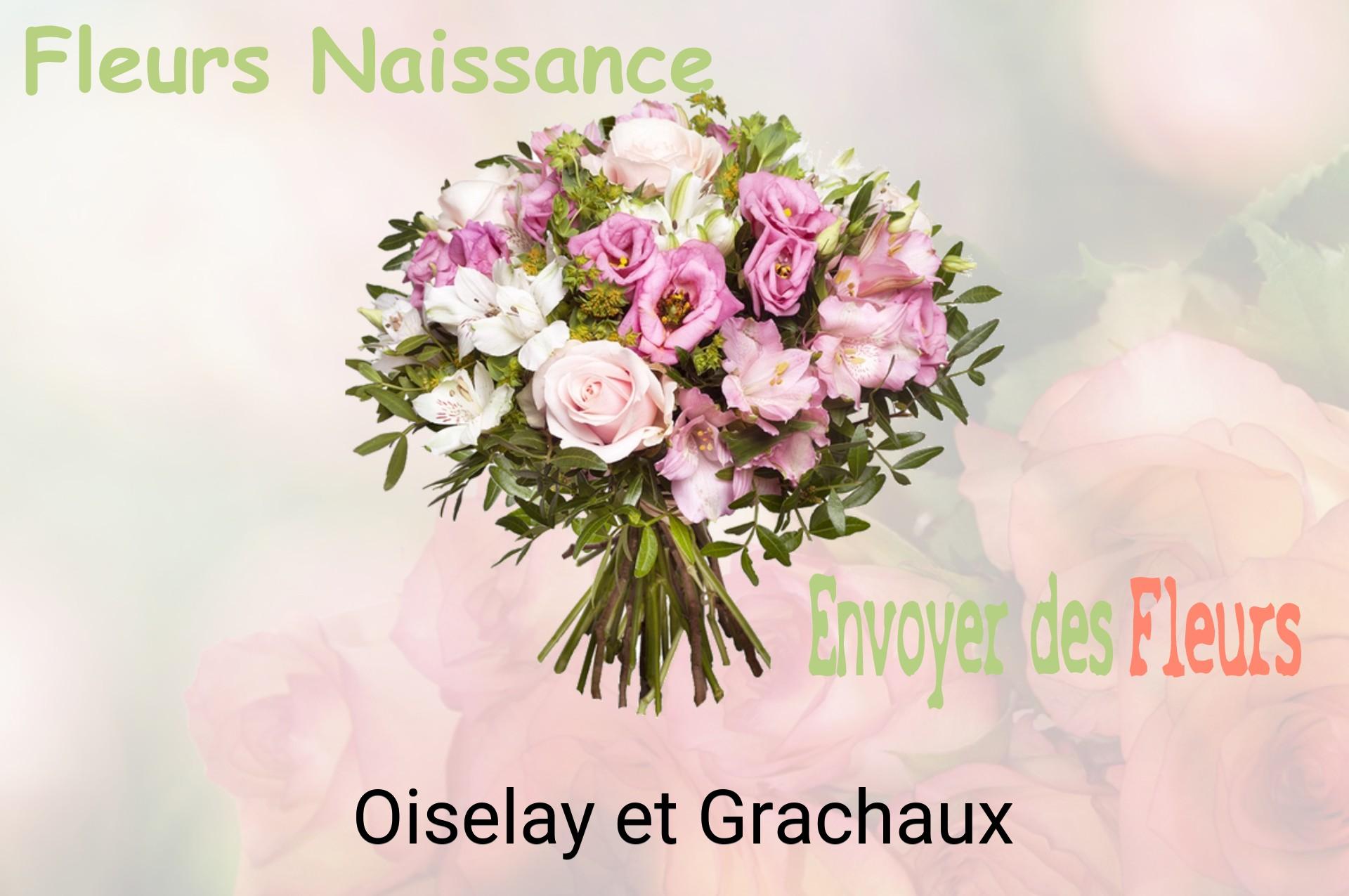 Bouquet de fleurs de naissance livré à Oiselay-et-Grachaux